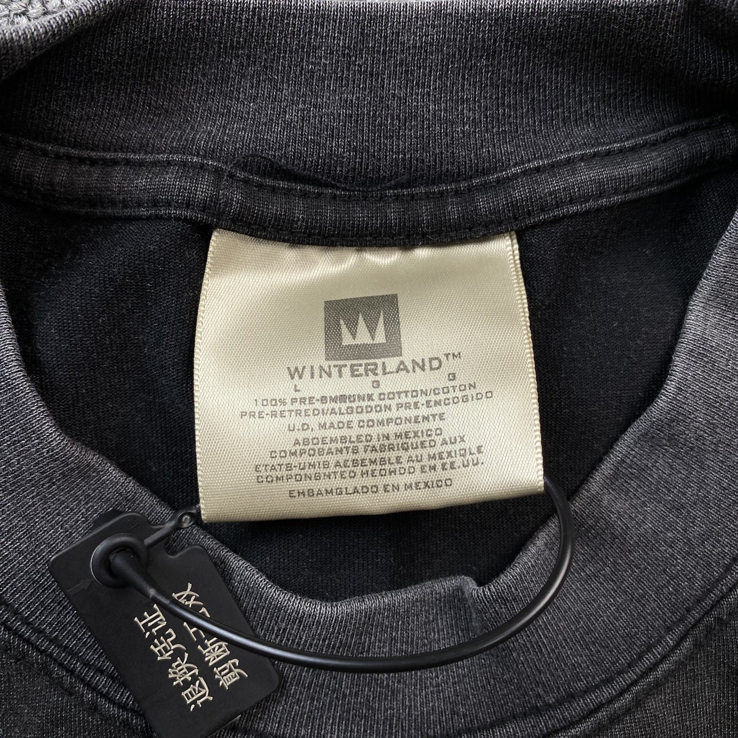 TUPAC VINTAGE GRAPHIC TEE DARK GREY