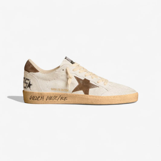 Golden Goose Ball Star LTD Edition – Brown Star Canvas