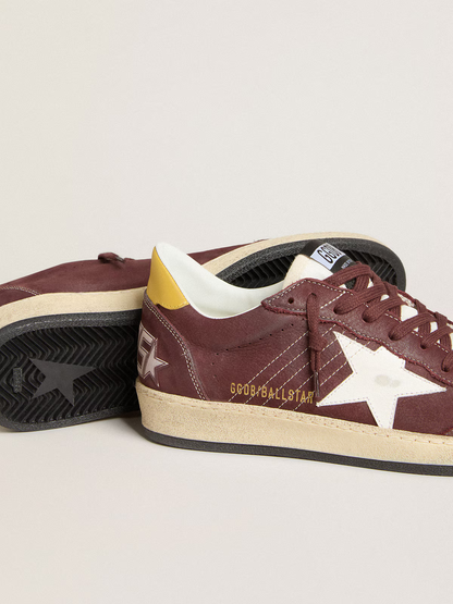 Golden Goose Ball Star Sneaker – Bordeaux Leather
