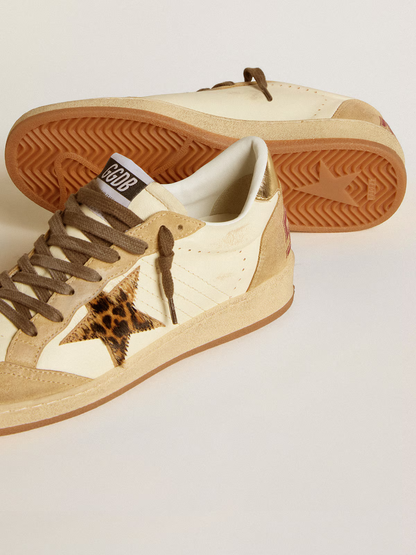 Golden Goose Ball Star Sneaker – Leopard Star Edition