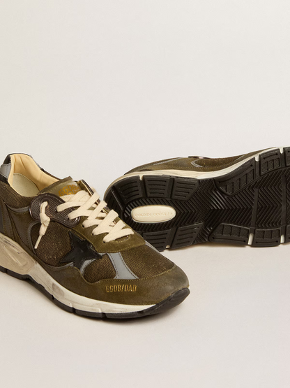 Golden Goose Dad-Star Sneaker Olive Black