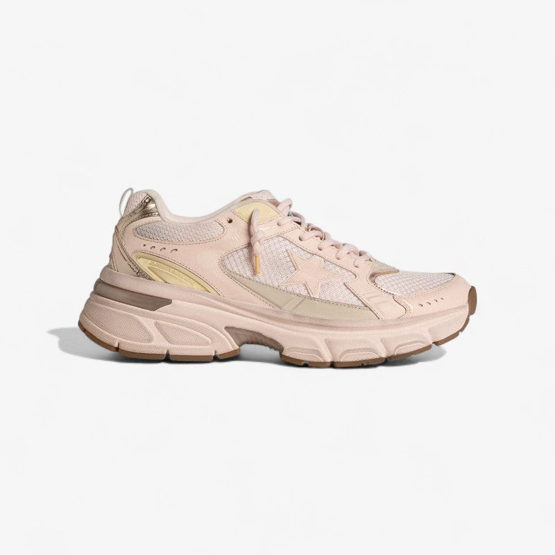 Golden Goose Running Sole – Blush Mesh