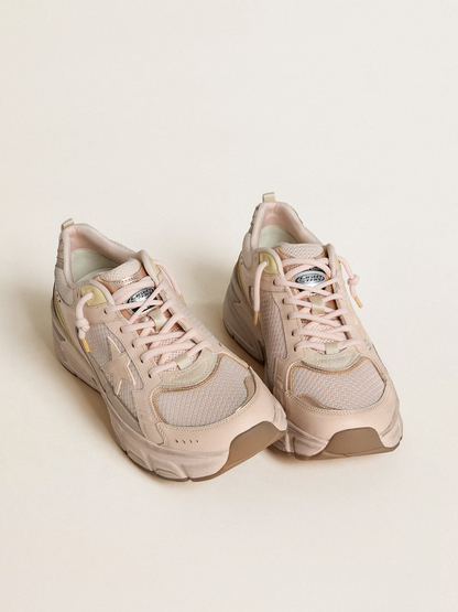 Golden Goose Running Sole – Blush Mesh