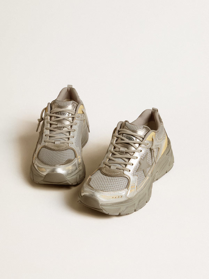 Golden Goose Running Sole – Metallic Gold