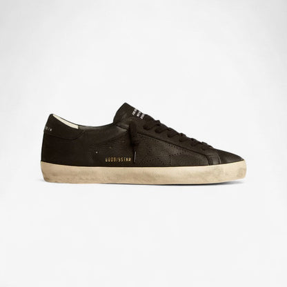 Golden Goose Super-Star Black Leather Sneaker