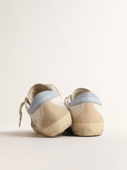 Golden Goose Super-Star “Love Forever” Glitter Sneaker