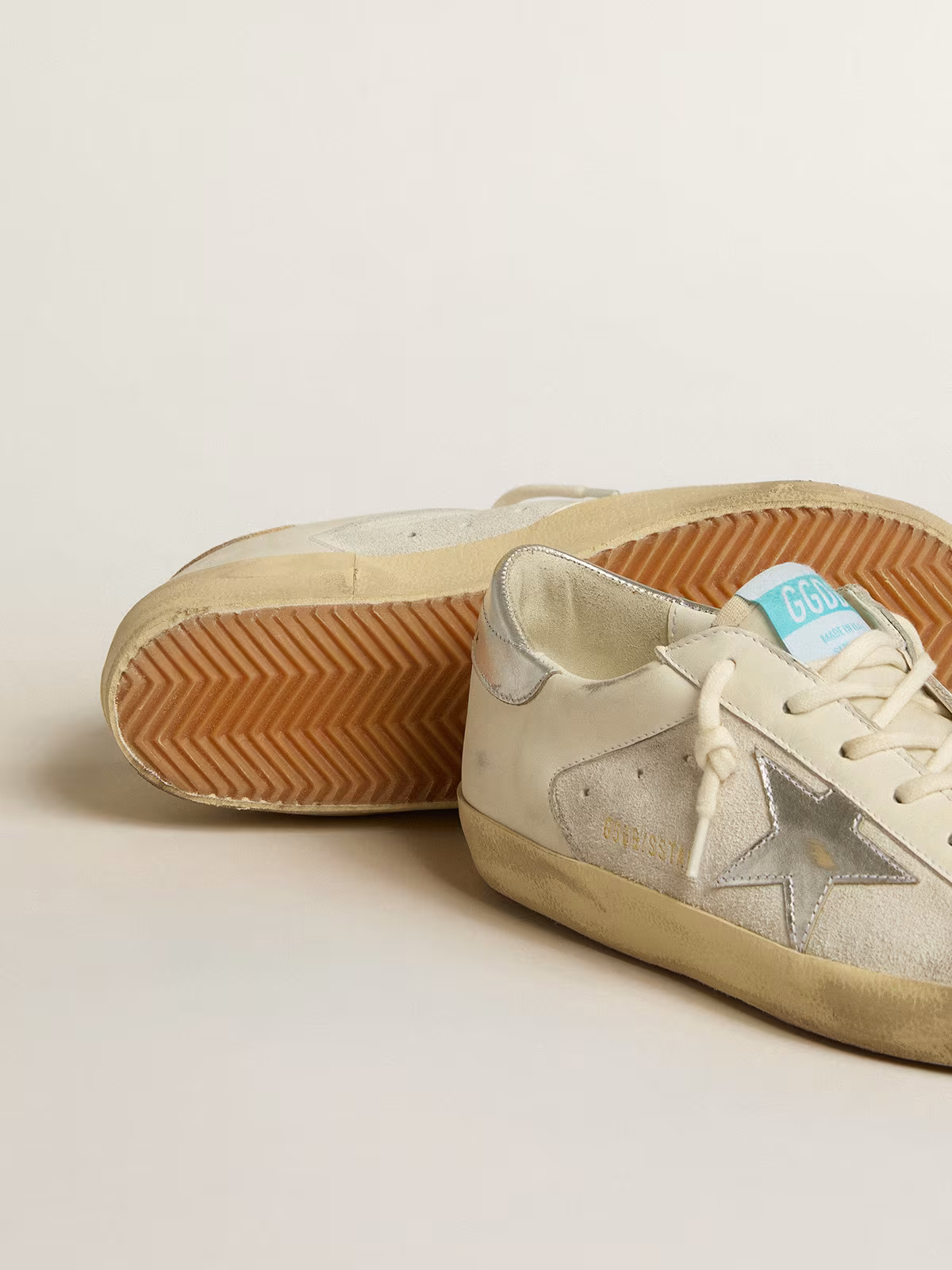 Golden Goose Super-Star Silver Shine Sneaker