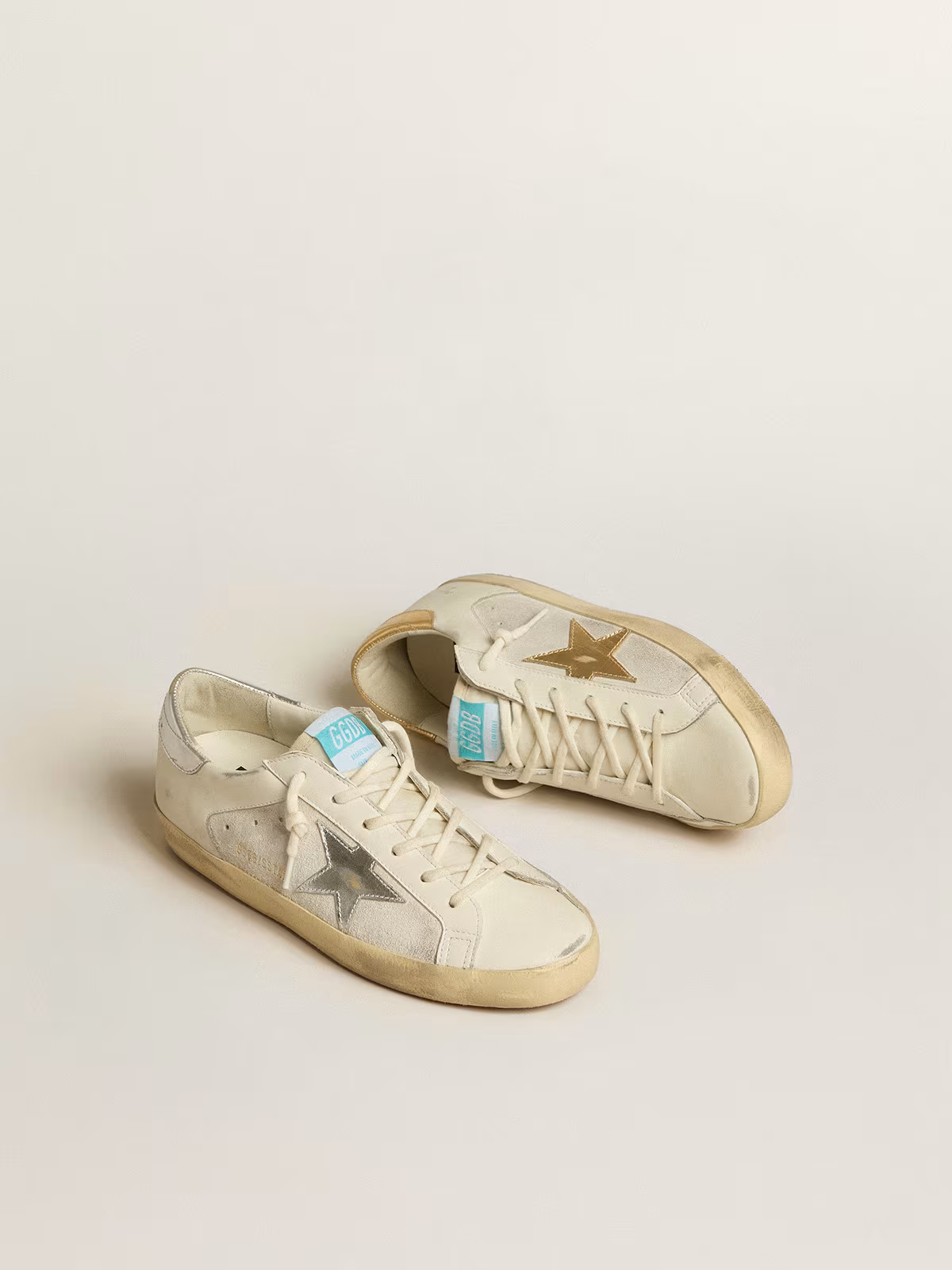 Golden Goose Super-Star Silver Shine Sneaker
