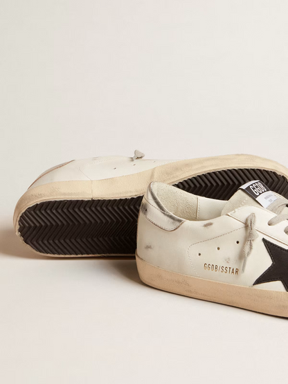 Golden Goose Super-Star White & Black Sneaker