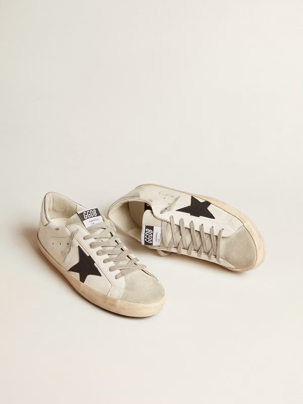 Golden Goose Super-Star White & Black Sneaker