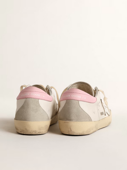 Golden Goose Super-Star White & Pink Sneaker