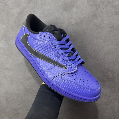 Travis Scott x Air Jordan 1 Low "Mamba Tribute Purple": A Legendary Crossover