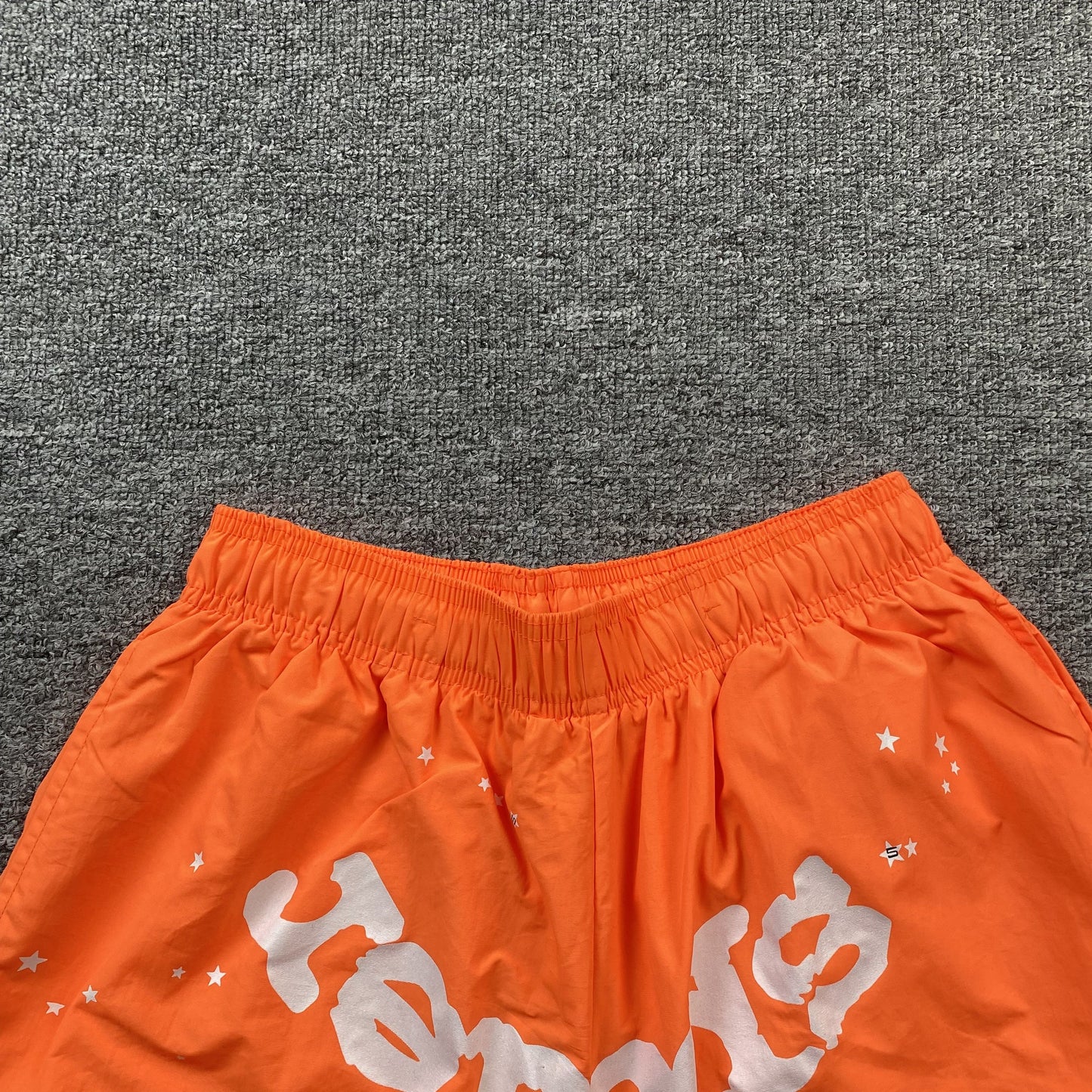 SP5DER OG WEB DOUBLE LAYER SHORT ORANGE