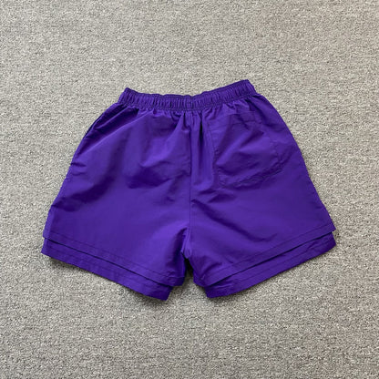SP5DER OG WEB DOUBLE LAYER SHORT PURPLE