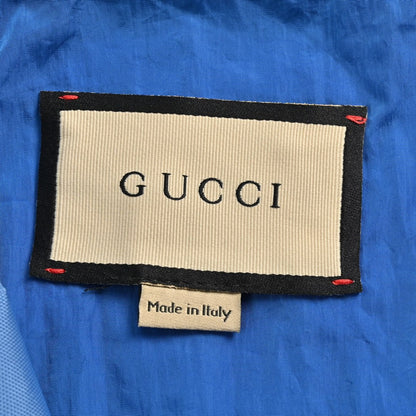 Gucci Blue Hooded Jacket