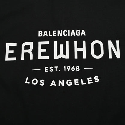 Balenciaga Beige T-Shirt with EREWHON Graphic