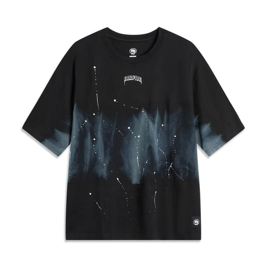 Balenciaga Gradient Stripe Black T-Shirt