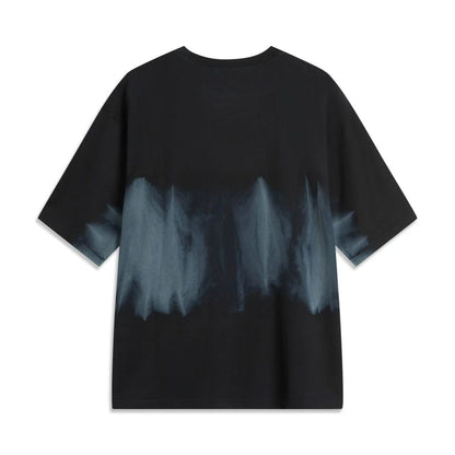Balenciaga Gradient Stripe Black T-Shirt