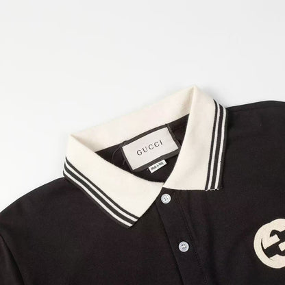 Gucci Navy Polo Shirt