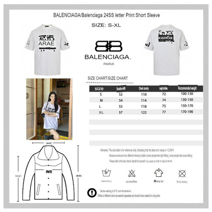 Balenciaga Acid Arab White T-Shirt