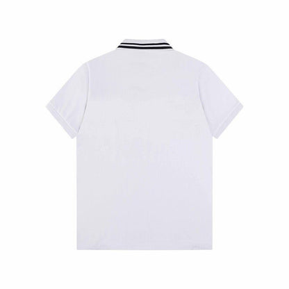 Christian Dior "Striped Logo" Polo Shirt