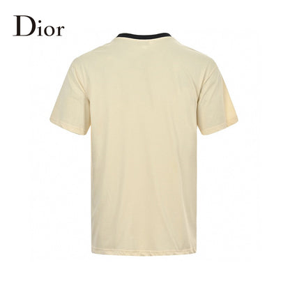Dior Cream T-Shirt with Black Trim