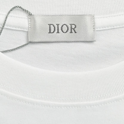 Dior Dripping Logo T-Shirt (White)