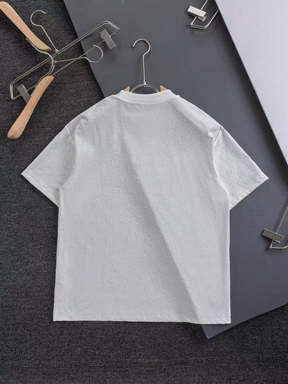 Gucci GG Patterned T-Shirt (White)