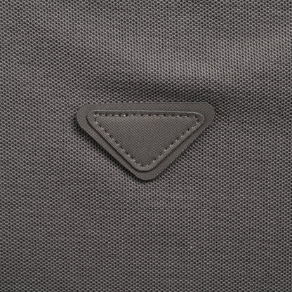 Prada Classic Grey Polo Shirt