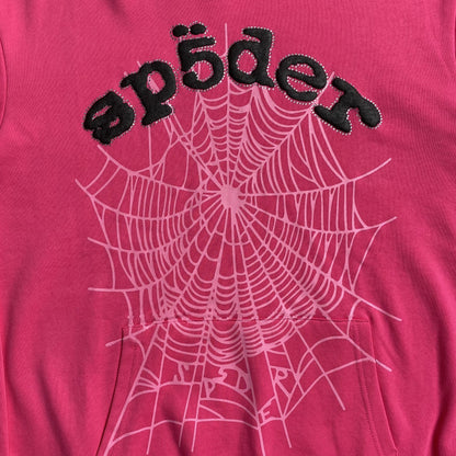 SP5DER LEGACY HOODIE PINK