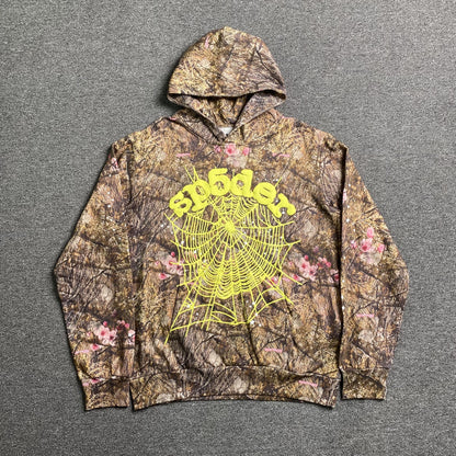 SP5DER REAL TREE OG WEB HOODIE CAMO