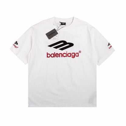 BALENCIAGA LOGO GRAPHIC T-SHIRT WHITE