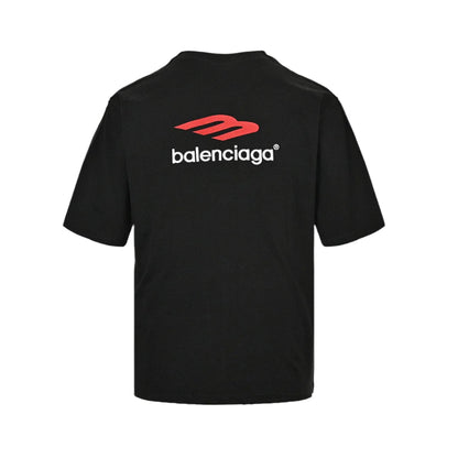 BALENCIAGA VINTAGE LOGO T-SHIRT BLACK