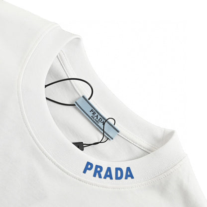 Prada Triangle Logo T-Shirt