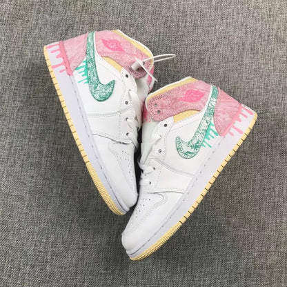 JORDAN 1 MID x PAINT DRIP