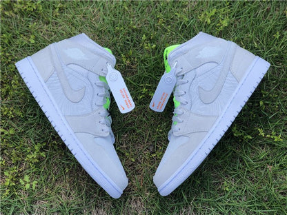 JORDAN 1 MID x VAST GREY GHOST GREEN