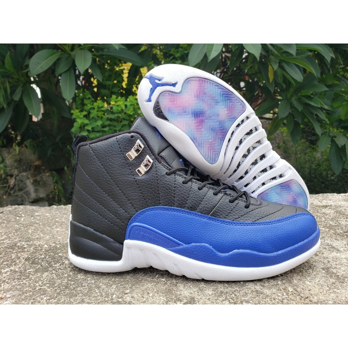 JORDAN 12 x BLACK GAME ROYAL