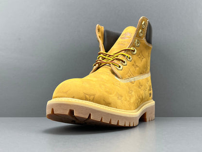 LOUIS VUITTON x TIMBERLAND ANKLE BOOTS