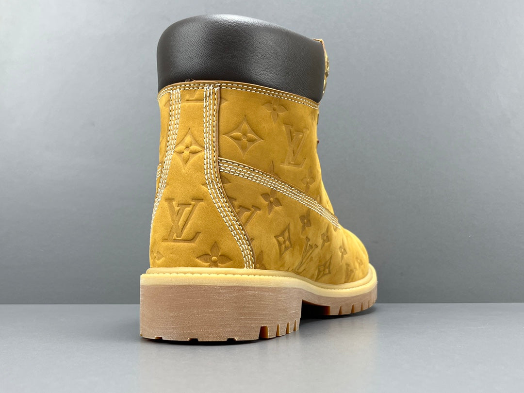 LOUIS VUITTON x TIMBERLAND ANKLE BOOTS