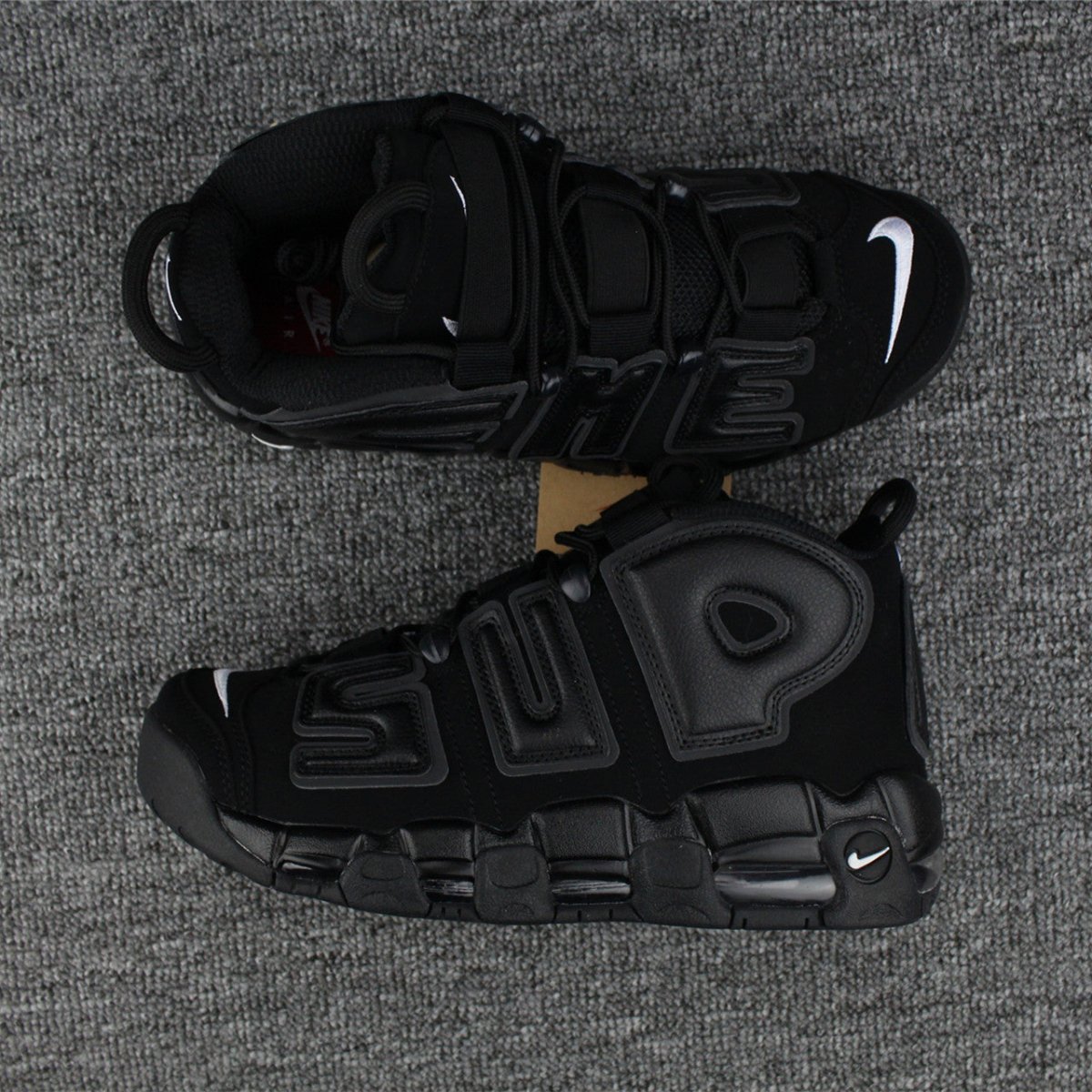 NIKE UPTEMPO x SUPREME SUPTEMPO BLACK