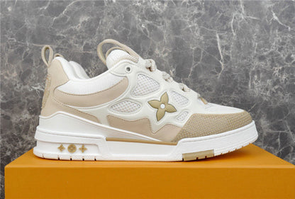LOUIS VUITTON LV SKATE SNEAKER BEIGE WHITE