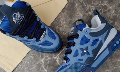 LOUIS VUITTON LV SKATE SNEAKER BLUE