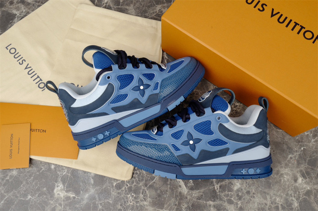 LOUIS VUITTON LV SKATE SNEAKER BLUE