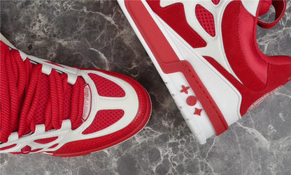 LOUIS VUITTON LV SKATE SNEAKER RED WHITE