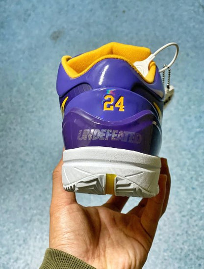 NIKE KOBE 4 x UNDEFEATED LOS ANGELES LAKERS
