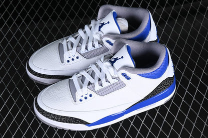 AIR JORDAN 3 RACER BLUE WHITE/GREY/BLACK/BLUE