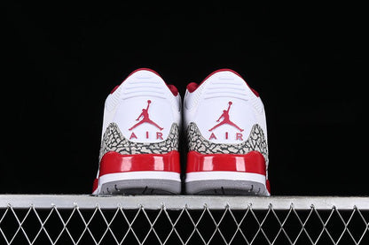 AIR JORDAN 3 SE DENIM WHITE/GREY/RED