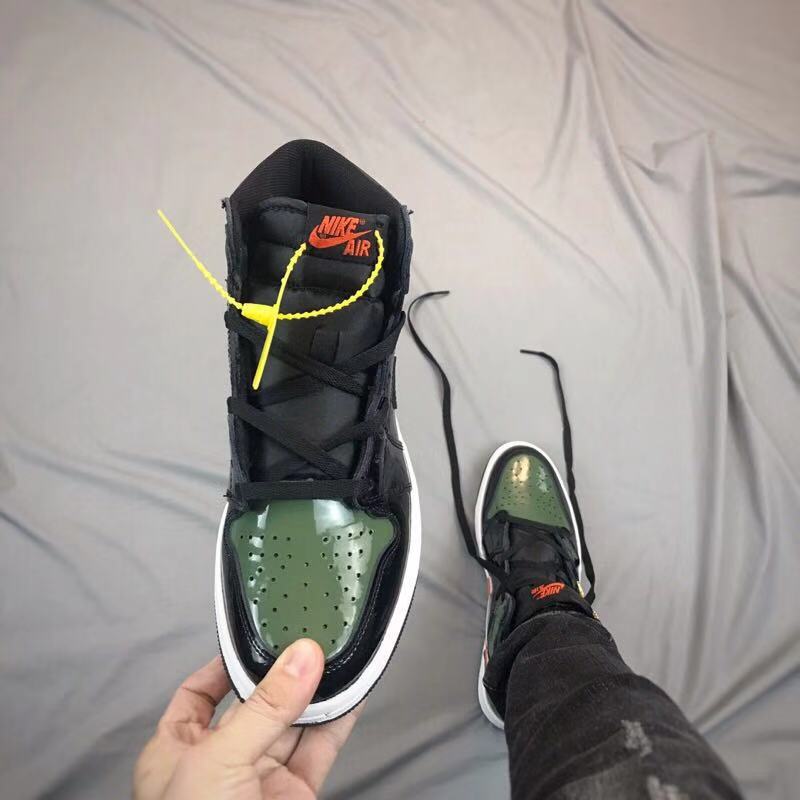 JORDAN 1 RETRO HIGH x SOLEFLY ART BASEL BLACK