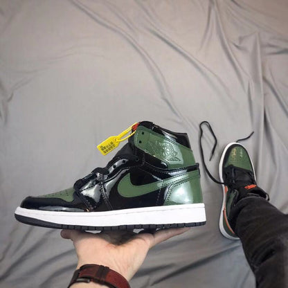 JORDAN 1 RETRO HIGH x SOLEFLY ART BASEL BLACK