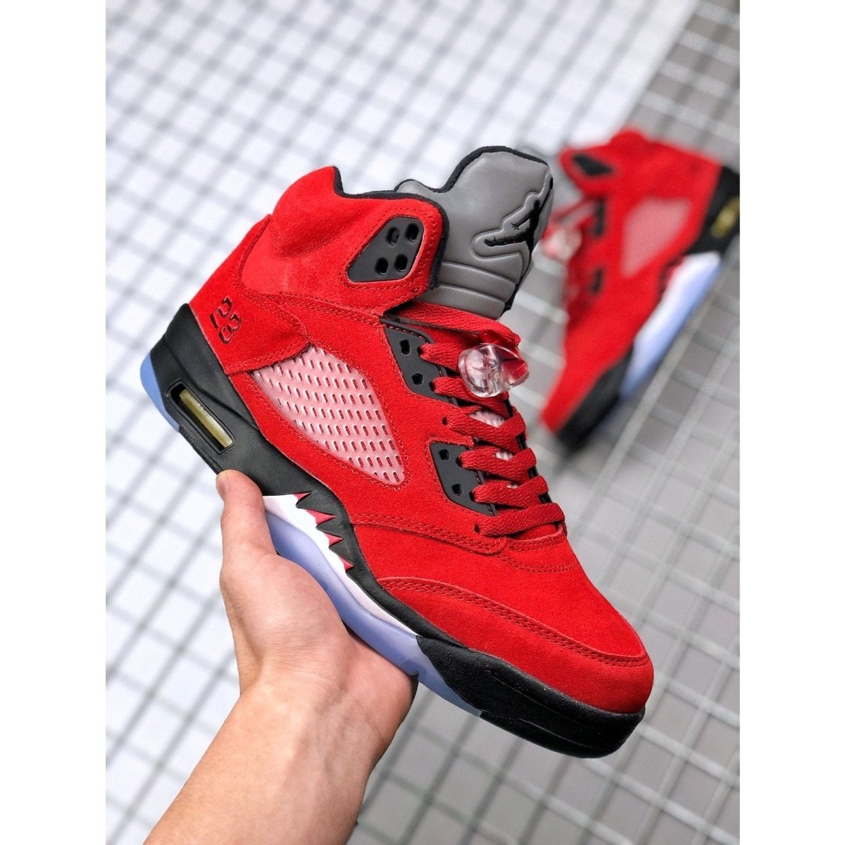 JORDAN 5 RETRO x RACING BULL RED